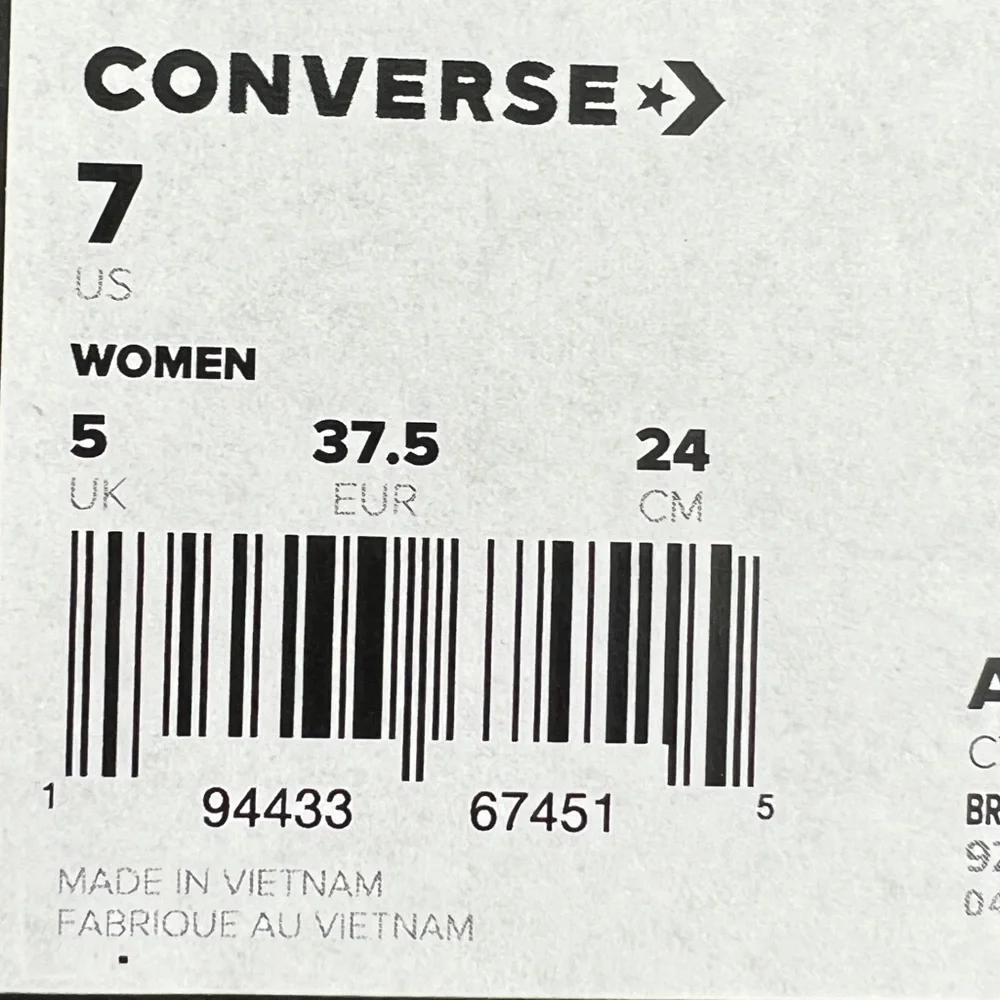 NWT Converse Chuck Taylor All Star Women’s Shoes - Picture 11 of 11